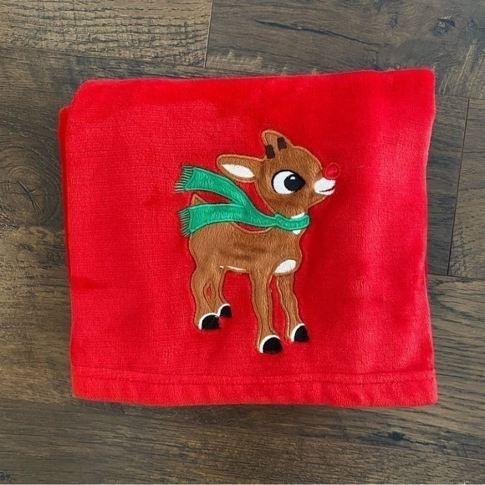 Christmas baby blanket